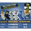 Tiny Captain Boy Dinosaur Socks - 4 Year Old Boys