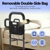 Bed Rails for Elderly Adults Safety with Remote Control Light