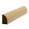 EWBS11 Baseboard Shoe 3/4" Tall x 1/2" Quarter Round. Unfinished,