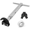 SHALL Telescoping Basin Wrench, Adjustable Sink Wrench with 10'' to