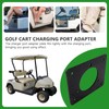 XSPANDER Golf Cart Charging Port Adapter Plate 110v AC Fit