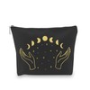 Moon Witch Zipper Pouch Bag for Tarot Cards Crystals Witchy