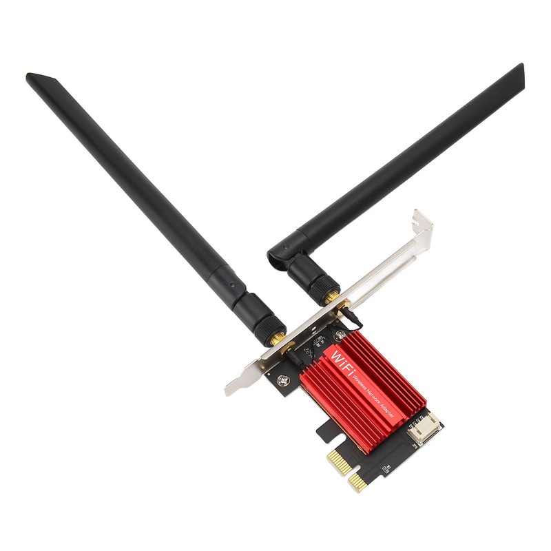 PCIe Network Card 300Mbps 2.4GHz 867Mbps 5GHz Dual Antenna BT4.2