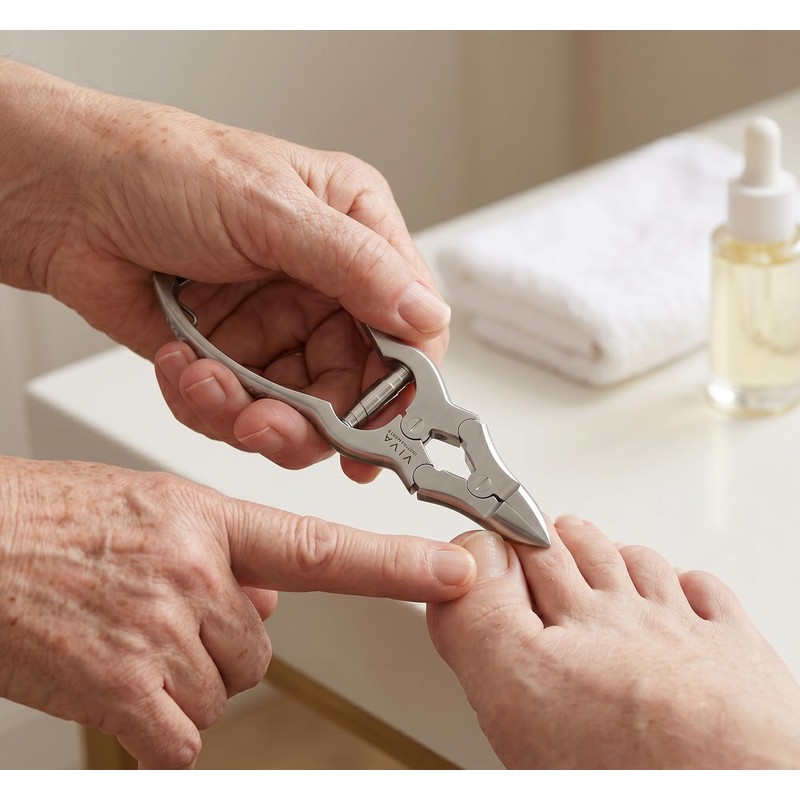 Toenail Clippers for Thick Nails Heavy Duty Cantilever Cutter Chiropodist
