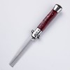 Switchblade Oil Hair Comb Stainless Steel Automatic Spring Folding Comb