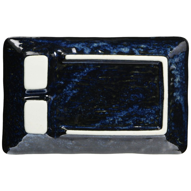 Ichikyu Mino Ware 131-0508 Kiln Hen 3 Piece Divider Plate