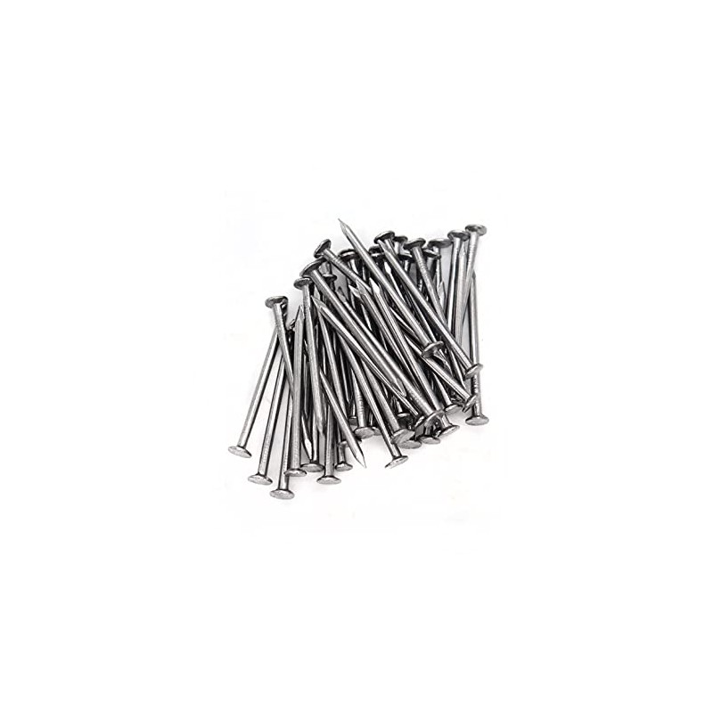 cSeao 200pcs 40mm/ 1-1/8" Length Flat Head Nails for Picture