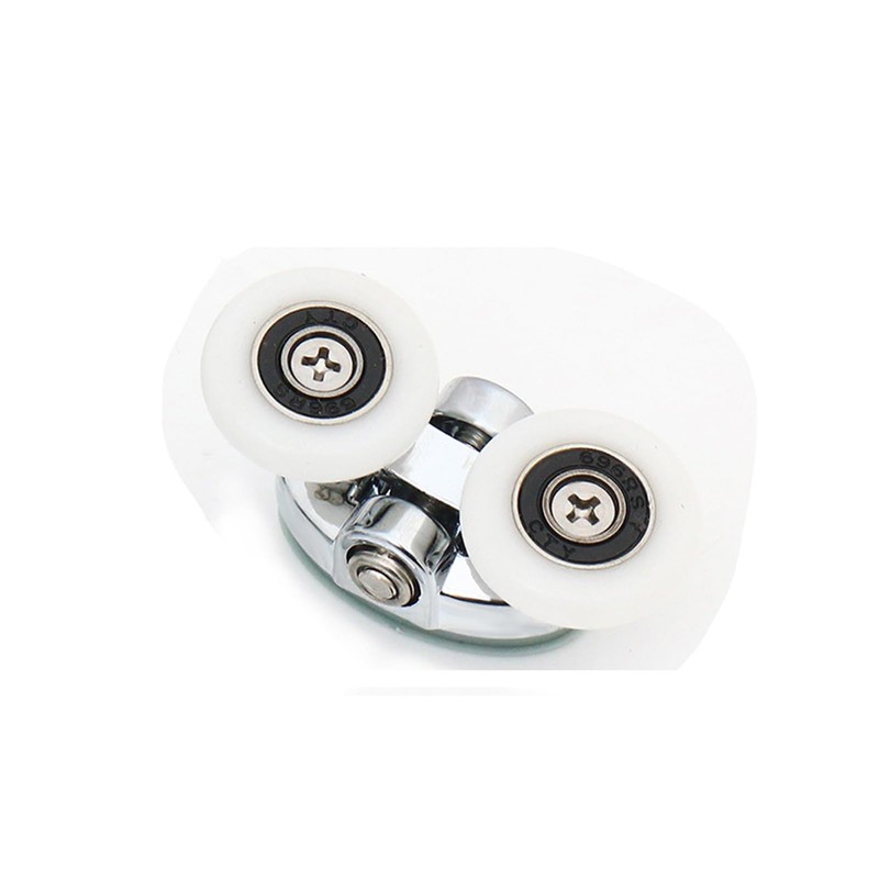 4Pcs Shower Door Rollers Replacement - ShiningUU Plastic 23mm 2