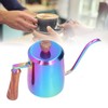 600ml Stainless Steel Manual Coffee Pot Long Narrow Spout Pour