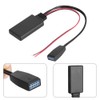 10-pin Car AUX Receiver Cable Adapter Compatible with Bluetooth 4.1