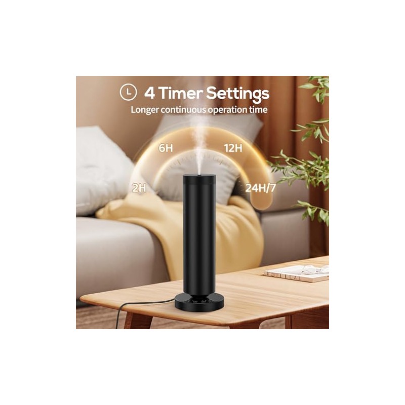Waterless Diffuser with 108ML Essential Oils, Covers 1500 Sq Ft,