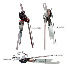 Mirage, Stainless Steel Can Opener, Heavy Duty and Durable