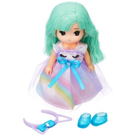 Takara Tomy Licca TAKARA TOMY "Licca-chan Doll LD-26 Yumekawa Miki-chan Doll Dress-up Doll, Pretend Play, Toy, Ages 3 and Up, Passed Toy Safety Standards, ST Mark Certified