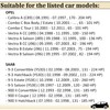 AERZETIX - C75262 - Accessory Kit, Parking Brake Shoes -