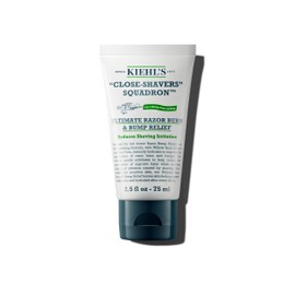 Kiehl's Ultimate Razor Burn & Bump Relief, Nourishing Men's After Shave Cream, Instantly Cools & Hydrates, Gently Exfoliates, with Aloe Vera & Vitamin E, Paraben-free, for All Skin Types - 2.5 fl oz | Kiehl's