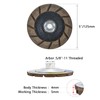 HONGUIS 5 inch Concrete Grinding Cup Wheel,5/8"-11 Arbor Ceramic Bond