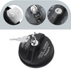 Roczential 1 Pack Car Fuel Tank Cap with Lock and