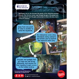 Flashback Lucy | Fun Game for Kids, Teens and Adults| Cooperative Board Game for Kids and Family Night | Ages 8+ | 1 to 4 Players | 40 Minutes