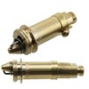 MEETOOT 2pcs Brass Spring Plug/Bounce Valve Basin Waste Easy Pop