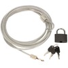 KOTARBAU® Padlock 30 mm with Steel Cable 4 mm x