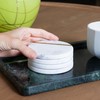 Cork & Mill Marble Coasters Set of 6 - Luxury