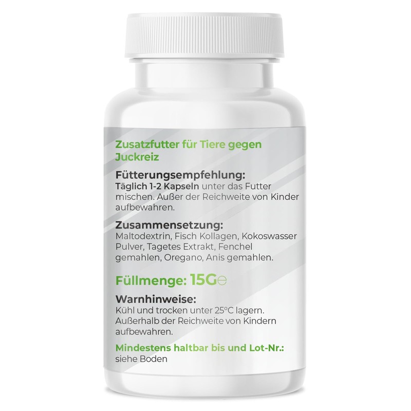 Saint Nutrition® Itching Tablets - Natural Formula for Easy Daily