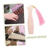 Kisangel Plastic Guzheng Picks Holder Pipa Nails Winding Organizer Nail