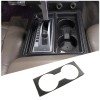 carcartrim-2022 Carbon Fiber Central control water cup holder panel sticker