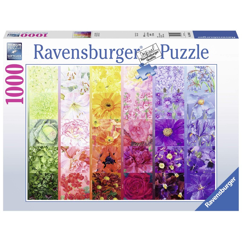 Ravensburger Gardener's Palette - Premium 1000-Piece Jigsaw Puzzle | Anti-Glare