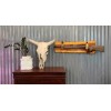 Handmade Deer Hoof Foot Feet Gun Rack Finished Live Edge