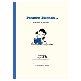 nakabayasi rozikaruea-no-to 5 Books Pack Semi B5 A ruled Snoopy Rhino Small – 143 a – 5P