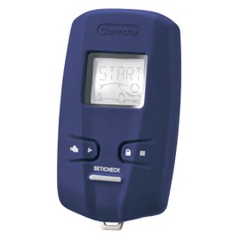 CARMATE TE-CV73NV TE-W7300 TE-W73PSA TE-W73PSB TE-W73HG Antibacterial Remote Control Cover for Engine Starters, Navy