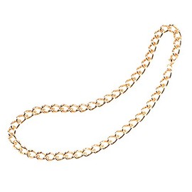 Bristol Novelty BA552 Heavy Duty Chain, Mens, Gold, One Size