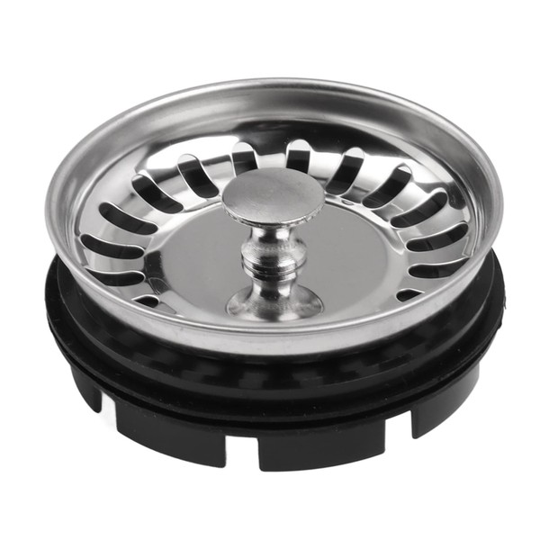 TOPINCN Kitchen Sink Strainer And Stopper Combo Basket Pull Water
