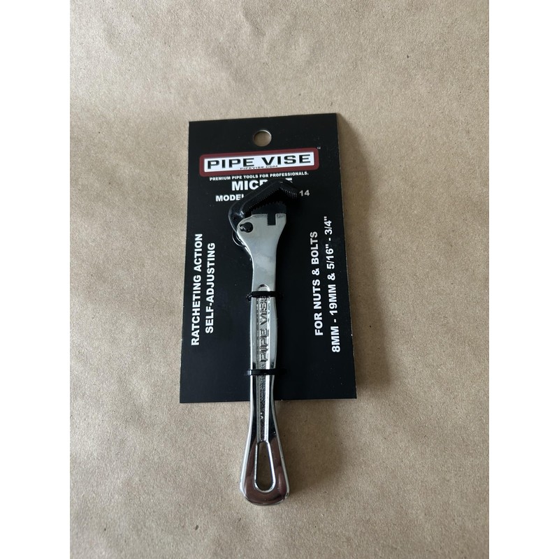 Pipe Vise ORIGINAL SW127-14 Micro 5 Steel Self-Adjusting Wrench 6