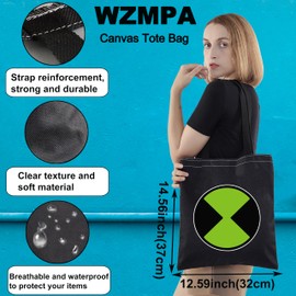 WZMPA Ben's Watch Tote Bag Ben Watch Inspired Gift Ben & Gwen Reusable Grocery Bag Ben Watch Merch, Ben's Watch Tg, L