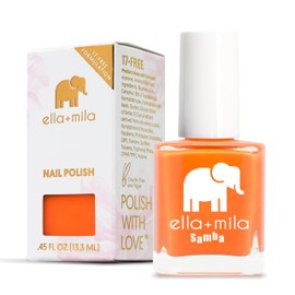 ella+mila Professional Nail Polish - Quick Dry Nail Polish - Long-Lasting & Chip-Resistant Nail Polish (Samba Collection - Cause I'm Happy - 0.45 fl oz each)