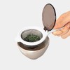 Kai KAI KITCHEN DH8064 Tea Strainer Saucer Set, One-Touch Lid,