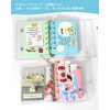 Sticker Notebook, Transparent, M5 Size, Mini Binder (20 Refill Sheets,