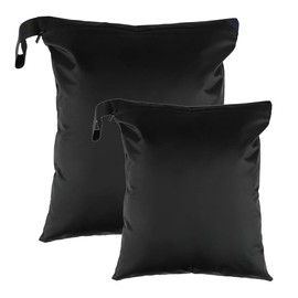 GNHG Pack of 2 Wet Bags, Reusable Dirty Clothes Bag Organiser for Swimsuits, Wetbag Swimming Items, Waterproof Wet Bag with Zip