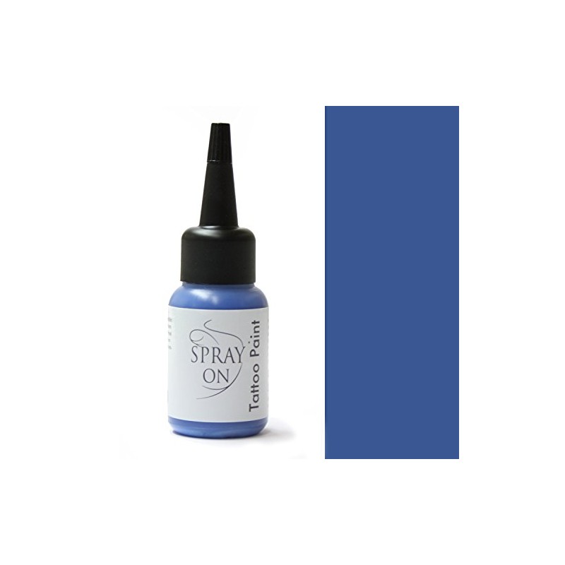 Airbrush Tattoo Colours Body Paint 30 ml Colour 03 Blue