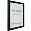 wallsthatspeak 12x36 Black Picture Frame for Puzzles Posters Photos or