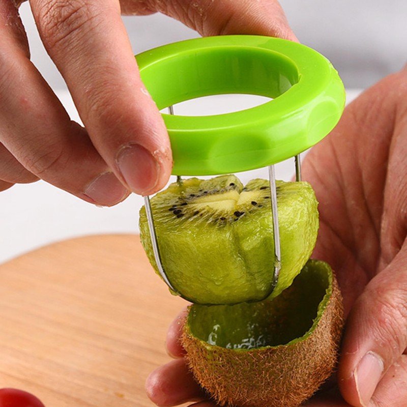 Fruit Cutter Peelers for Kitchen Kiwi Fruit Peeler 2-in-1 Kiwi