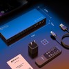 4K 60Hz HDMI Matrix 4x2, PORTTA 4 in 2 Out