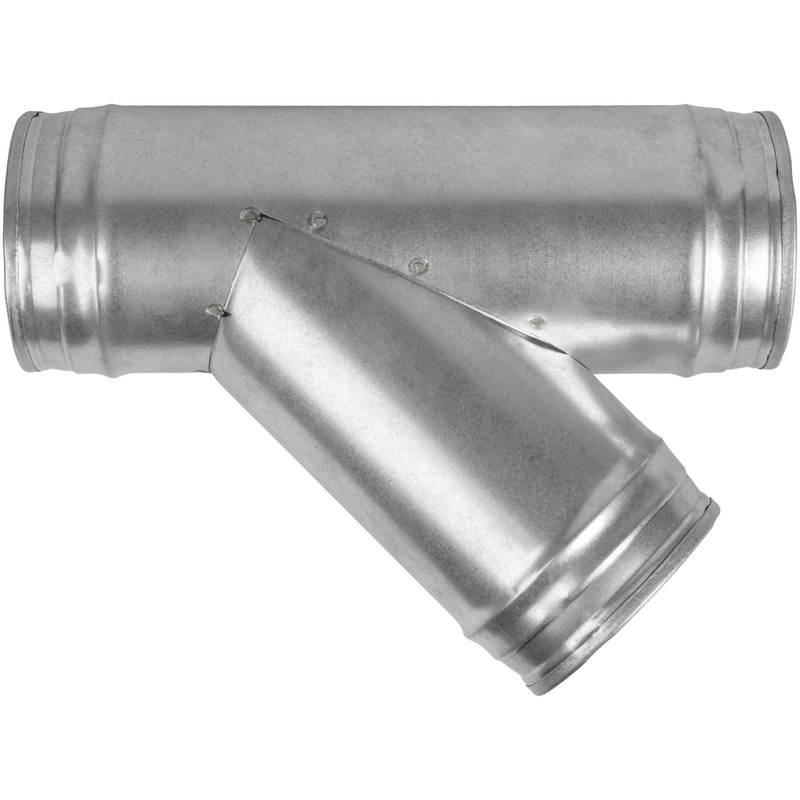 4'' Inch Duct Splitter to 45° Degree 4" Inch Branch