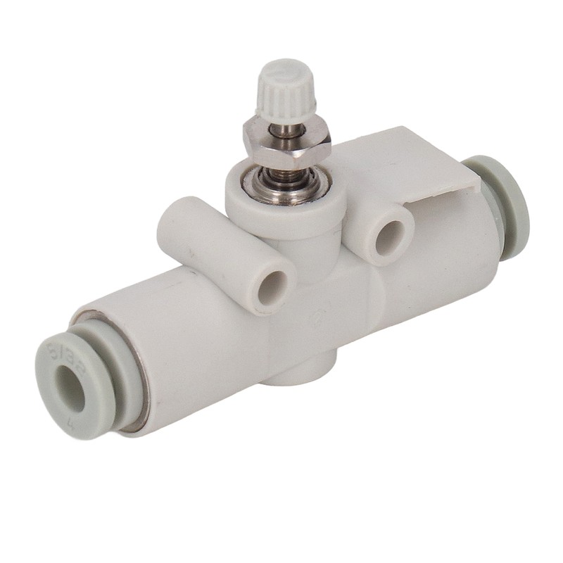 5PCS Throttle Valve Straight Through PVC Regulating Valve Pneumatic Fittings