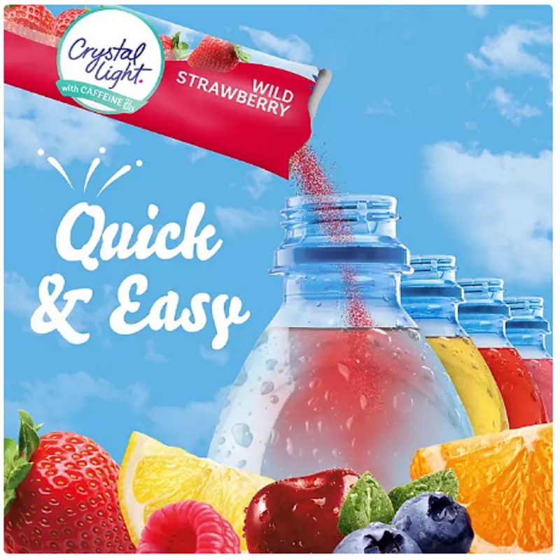 Crystal Light Lemonade Fruit Punch Powdered Drink Mix Variety Pack