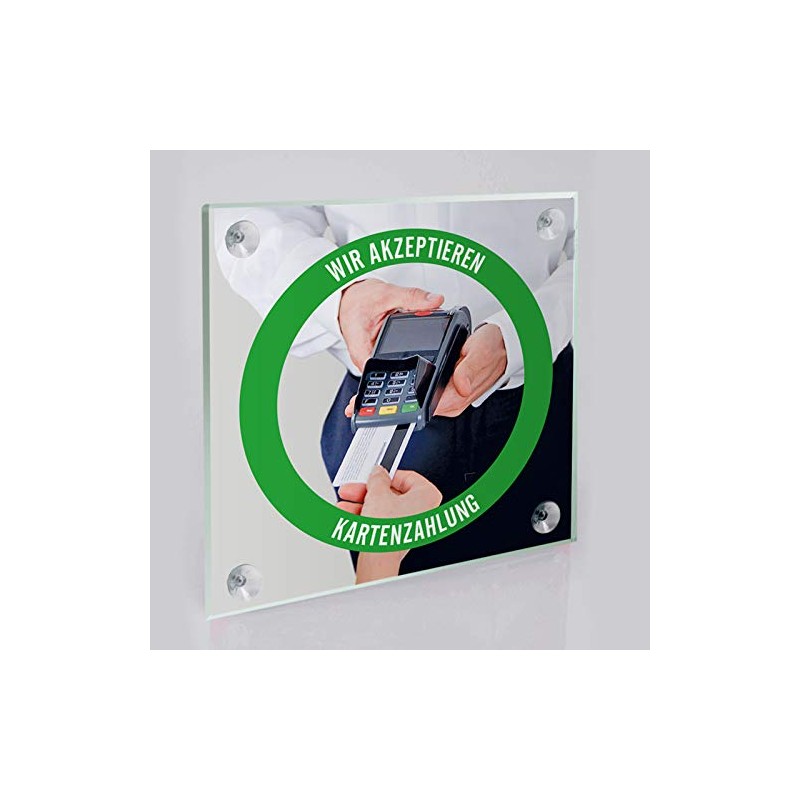 Card payment possible (card payment possible, acrylic sign)