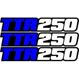 Factory EFX TTR250 Swingarm Airbox Decals Sticker TTR 250 Dirtbike Racing MX graphics atv