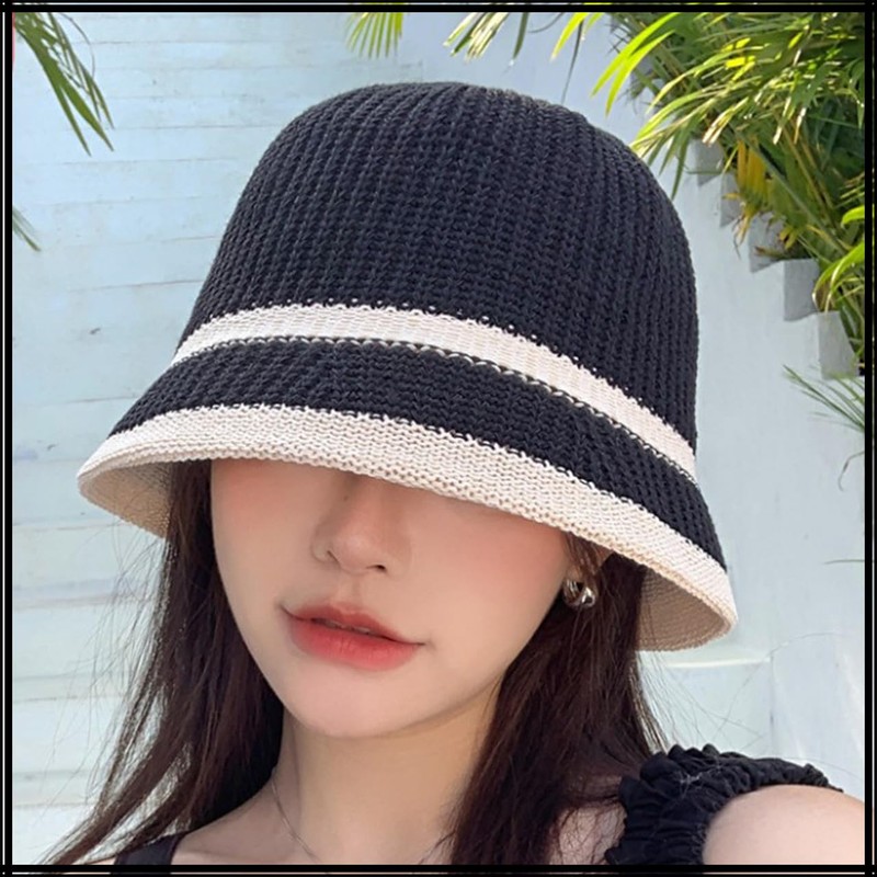 White Fang CA915 Women's Knit Hat, Summer Knit, Solid, 2